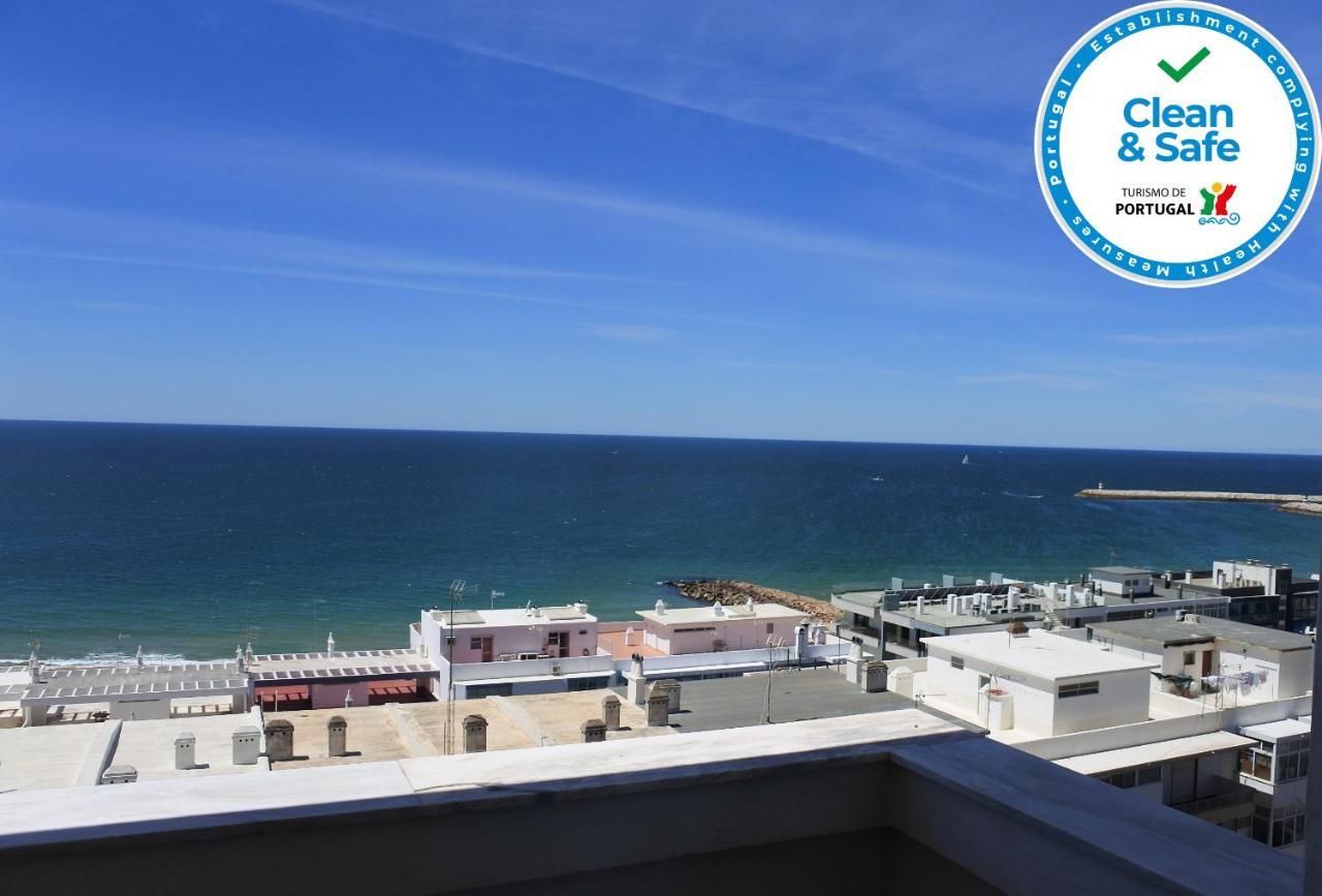 Ferienwohnung Quarteira, Casa Com Vista Mar Exterior foto
