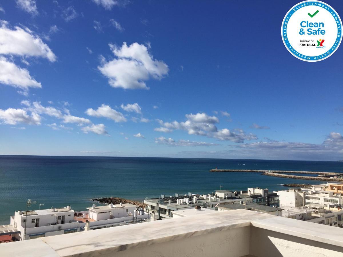 Ferienwohnung Quarteira, Casa Com Vista Mar Exterior foto