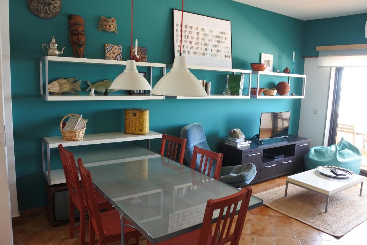 Ferienwohnung Quarteira, Casa Com Vista Mar Exterior foto