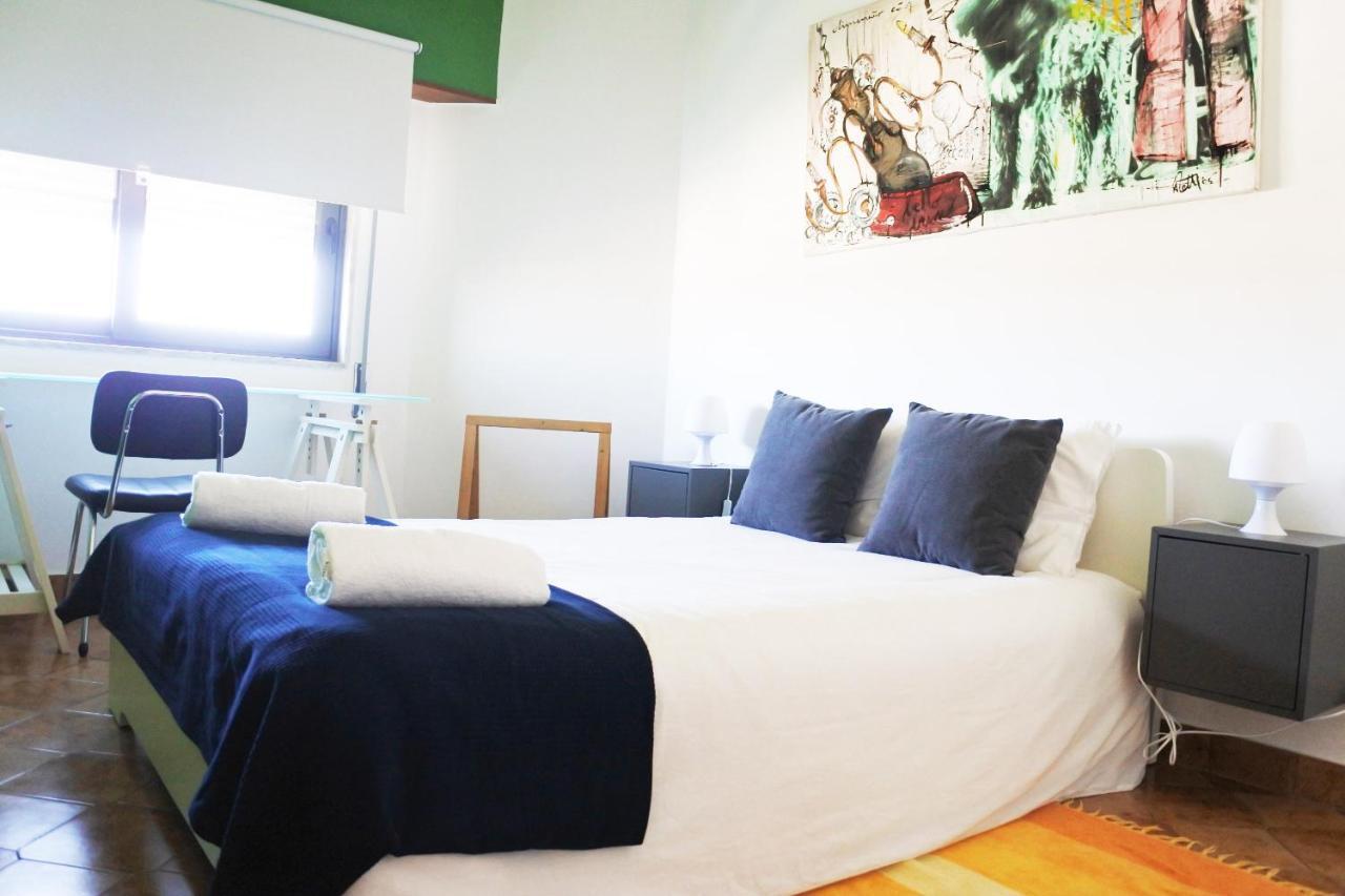 Ferienwohnung Quarteira, Casa Com Vista Mar Exterior foto