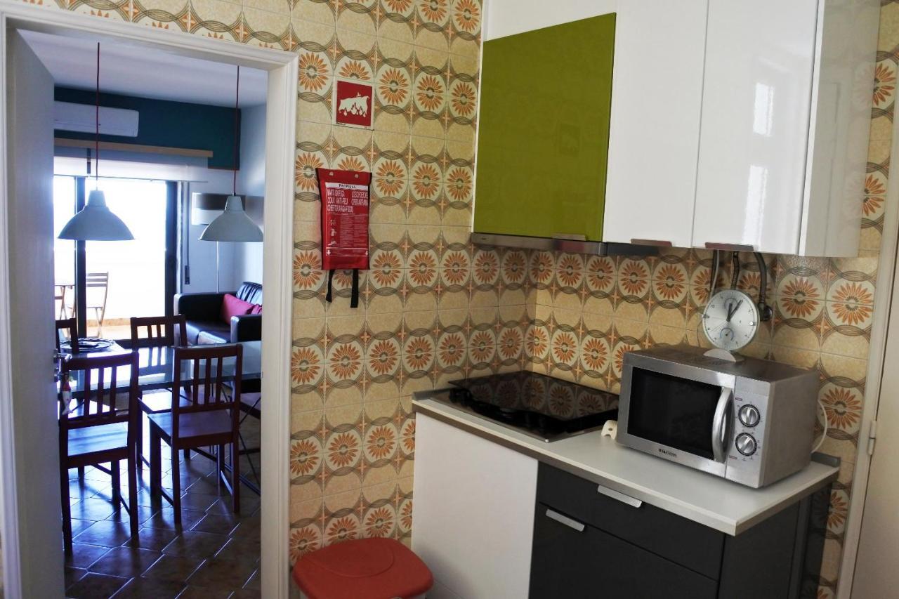 Ferienwohnung Quarteira, Casa Com Vista Mar Exterior foto